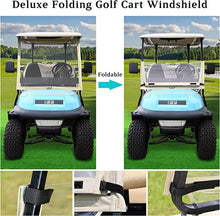 Load image into Gallery viewer, Golf Cart Windshield for Club Car, Portable Foldable PVC Clear Windshield