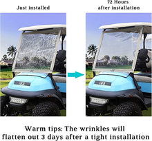 Load image into Gallery viewer, Golf Cart Windshield for Club Car, Portable Foldable PVC Clear Windshield