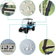 Load image into Gallery viewer, Golf Cart Windshield for Club Car, Portable Foldable PVC Clear Windshield