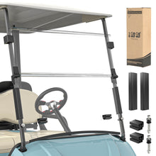 Load image into Gallery viewer, Golf Cart Windshield for Yamaha Drive 2 (2017-Up) – Clear &amp; Tinted Folding