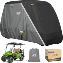 Load image into Gallery viewer, Heavy Duty Golf Cart Cover for 2/4 Passengers Golf Cart, All Weather Outdoor Protection