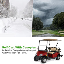 Load image into Gallery viewer, Heavy Duty Golf Cart Rear Roof Support Brackets for EZGO RXV 88" Long Roof