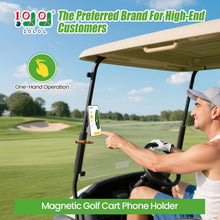 Load image into Gallery viewer, Magnetic Golf Cart Phone Holder - 360° Rotating Mount for iPhone &amp; Android