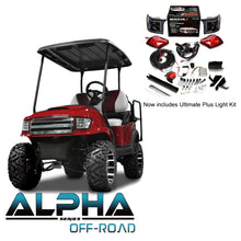 Load image into Gallery viewer, MadJax Alpha Club Car Precedent Off-Road Body Kit – Red | 2004-Up — manufacturer photo 1