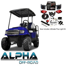 Load image into Gallery viewer, MadJax Alpha Club Car Precedent Off-Road Body Kit – Blue | 2004-Up — manufacturer photo 1