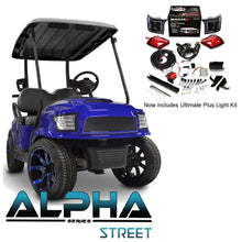 Load image into Gallery viewer, MadJax Alpha Club Car Precedent Street Body Kit – Blue | 2004-Up — manufacturer photo 1