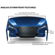 Load image into Gallery viewer, MadJax Storm EZGO TXT Body Kit – Cherry Metallic | 1994-Up — manufacturer photo 3