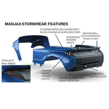 Load image into Gallery viewer, MadJax Storm EZGO TXT Body Kit – Cherry Metallic | 1994-Up — manufacturer photo 4