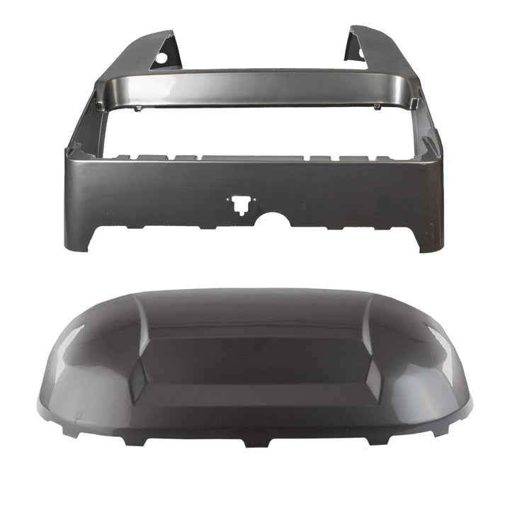 Nivel Club Car Precedent OEM-Style Steel Gray Metallic Body Kit | 2004-Up — manufacturer photo 1