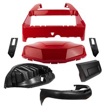 Load image into Gallery viewer, Nivel Club Car Precedent Body Conversion Kit – Racer Red Metallic | 2004-Up — manufacturer photo 1