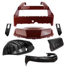 Load image into Gallery viewer, Nivel Club Car Precedent Body Conversion Kit – Vintage Burgundy Metallic | 2004-Up — manufacturer photo 1
