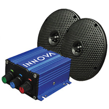 Load image into Gallery viewer, INNOVA Bluetooth Mini-Amp Stereo Kit with Two 5-Inch Speakers — view 2
