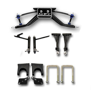 MadJax 6 inch A-arm lift kit Club Car DS plastic dust covers