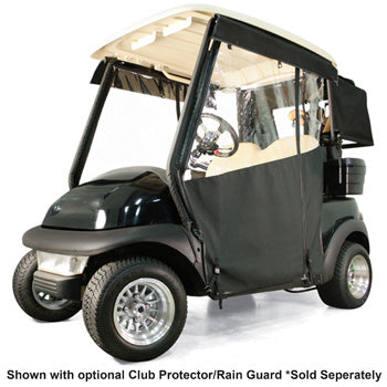 2014-Up EZGO Freedom TXT / T48 - Red Dot Chameleon Black 2-Passenger Track Style Soft Enclosure