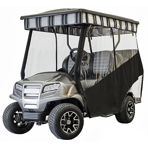 2017-Up Club Car Onward with CGI Top - RedDot Track Style Sunbrella Enclosure