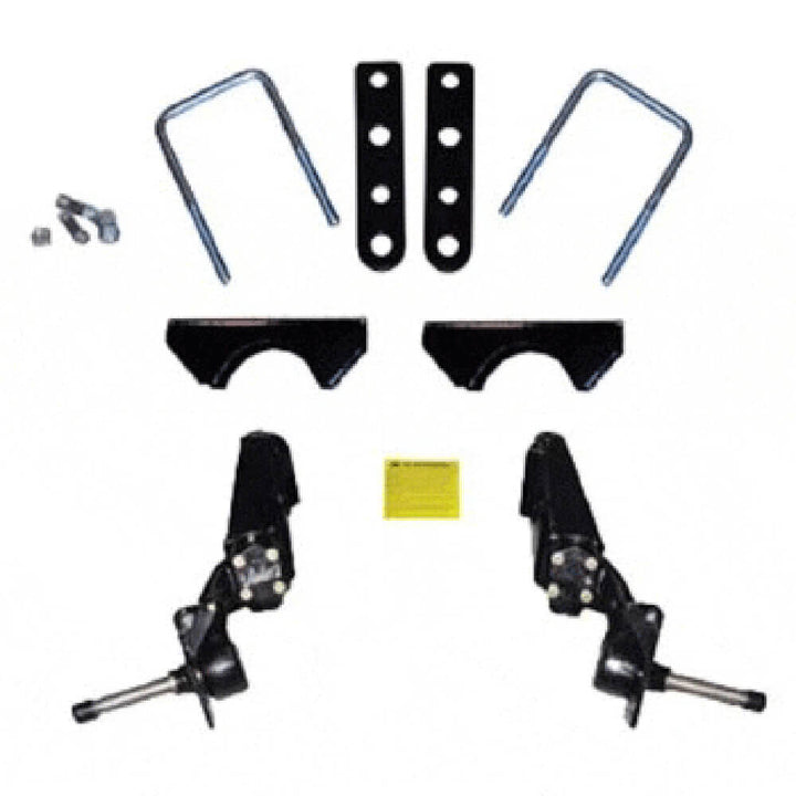 Jake's 3 inch spindle lift kit for Club Car DS Carryall mechanical brakes