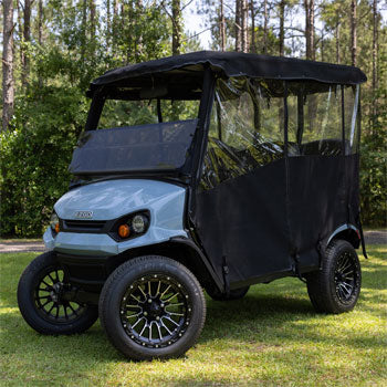 RedDot EZGO Liberty 4-Passenger AllGuard Black 3-Sided Over-The-Top Enclosure