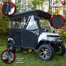 Load image into Gallery viewer, RedDot Black 3-Sided Track Enclosure &amp; Valance for Denago Rover XL — view 2