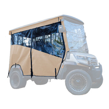 RedDot ICON / Epic E40FX 4-Forward Linen 3-Sided Track Style Enclosure