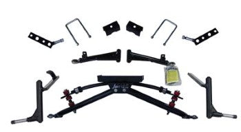 Jake’s 6 inch double A-arm lift kit Club Car DS metal dust covers