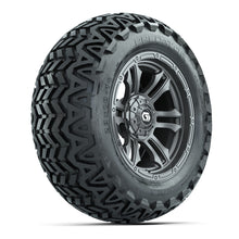 Load image into Gallery viewer, GTW 14″ Shogun Gunmetal Wheels &amp; 23x10-14 Predator Tires – Set of 4
