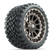 Load image into Gallery viewer, GTW 15″ Barricade Satin Bronze Wheels &amp; 23x10-R15 Nomad Tires – Set of 4