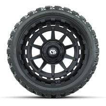 Load image into Gallery viewer, GTW 15″ Barricade Gloss Black Wheels &amp; 23x10-R15 Nomad Tires – Set of 4 — additional view