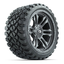 Load image into Gallery viewer, GTW 15″ Shogun Gunmetal Wheels &amp; 23x10-R15 Nomad Tires – Set of 4