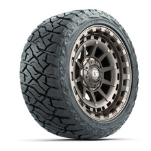 Load image into Gallery viewer, GTW 14″ Barricade Satin Bronze Wheels &amp; 23x10.00-R14 Maverick Tires – Set of 4