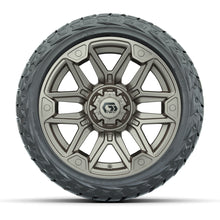 Load image into Gallery viewer, GTW 14″ Graffiti Satin Bronze/Black Wheels &amp; 23x10.00-R14 Maverick Tires – Set of 4 — additional view