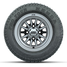 Load image into Gallery viewer, GTW 10″ Medusa Black/Machined Wheels &amp; 205/50-10 Kenda Pro Tour Tires – Set of 4 — additional view
