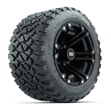 Load image into Gallery viewer, GTW 12″ Specter Matte Black Wheels &amp; 20x10-12 Nomad Tires – Set of 4