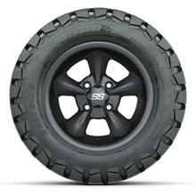 Load image into Gallery viewer, GTW 12″ Godfather Matte Gray Wheels &amp; 22x10-12 Timberwolf Tires – Set of 4 — additional view