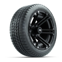 Load image into Gallery viewer, GTW 14″ Specter Matte Black Wheels &amp; 205/30-14 Fusion Tires – Set of 4