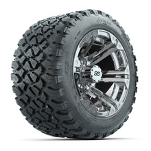 Load image into Gallery viewer, GTW 12″ Specter Chrome Wheels &amp; 20x10-12 Nomad Tires – Set of 4