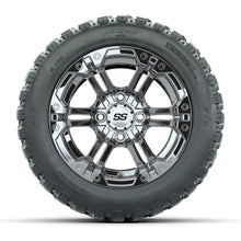 Load image into Gallery viewer, GTW 12″ Specter Chrome Wheels &amp; 20x10-12 Nomad Tires – Set of 4 — additional view