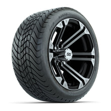 Load image into Gallery viewer, GTW 14″ Specter Black/Machined Wheels &amp; 225/30-14 Mamba Tires – Set of 4
