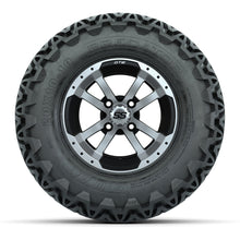 Load image into Gallery viewer, GTW 10″ Storm Trooper Machined/Black Wheels &amp; 20″ Predator Tires – Set of 4 — additional view