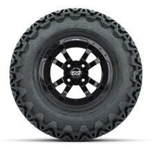 Load image into Gallery viewer, GTW 10″ Storm Trooper Black Wheels &amp; 20″ Predator Tires – Set of 4 — additional view