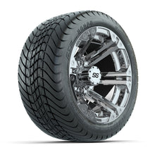 Load image into Gallery viewer, GTW 12″ Specter Chrome Wheels &amp; 215/35-12 Mamba Tires – Set of 4