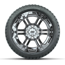 Load image into Gallery viewer, GTW 12″ Specter Chrome Wheels &amp; 215/35-12 Mamba Tires – Set of 4 — additional view