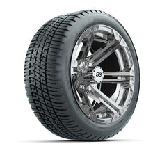 Load image into Gallery viewer, GTW 14″ Specter Chrome Wheels &amp; 205/30-14 Fusion Tires – Set of 4