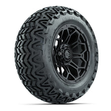 Load image into Gallery viewer, GTW 14″ Bravo Matte Black Wheels &amp; 23x10-14 Predator Tires – Set of 4