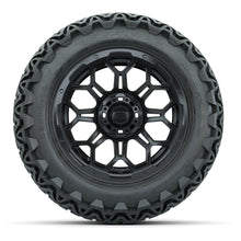 Load image into Gallery viewer, GTW 14″ Bravo Matte Black Wheels &amp; 23x10-14 Predator Tires – Set of 4 — additional view