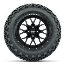 Load image into Gallery viewer, GTW 14″ Vortex Matte Black Wheels &amp; 23x10-14 Predator Tires – Set of 4 — additional view