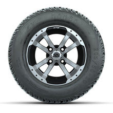 Load image into Gallery viewer, GTW 10″ Storm Trooper Black/Machined Wheels &amp; 205/50-10 Mamba Tires – Set of 4 — additional view