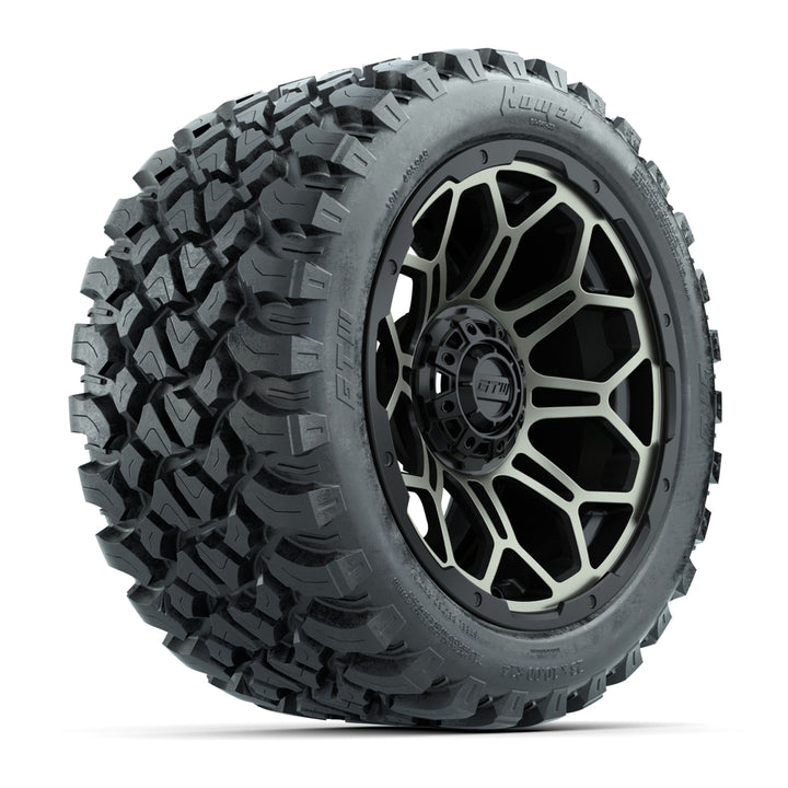 GTW 14″ Bravo Bronze/Black Wheels & 23x10-14 Nomad Tires – Set of 4