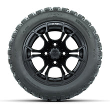 Load image into Gallery viewer, GTW 12″ Spyder Matte Black Wheels &amp; 20x10-R12 Nomad Tires – Set of 4 — additional view
