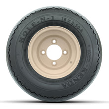 Load image into Gallery viewer, GTW 8″ Steel Beige Wheels &amp; 18x8.5-8 Hole-N-1 Tires – Set of 4 — additional view