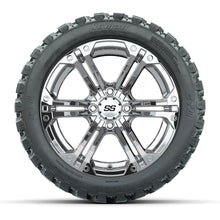 Load image into Gallery viewer, GTW 14″ Specter Chrome Wheels &amp; 23x10-14 Nomad Tires – Set of 4 — additional view
